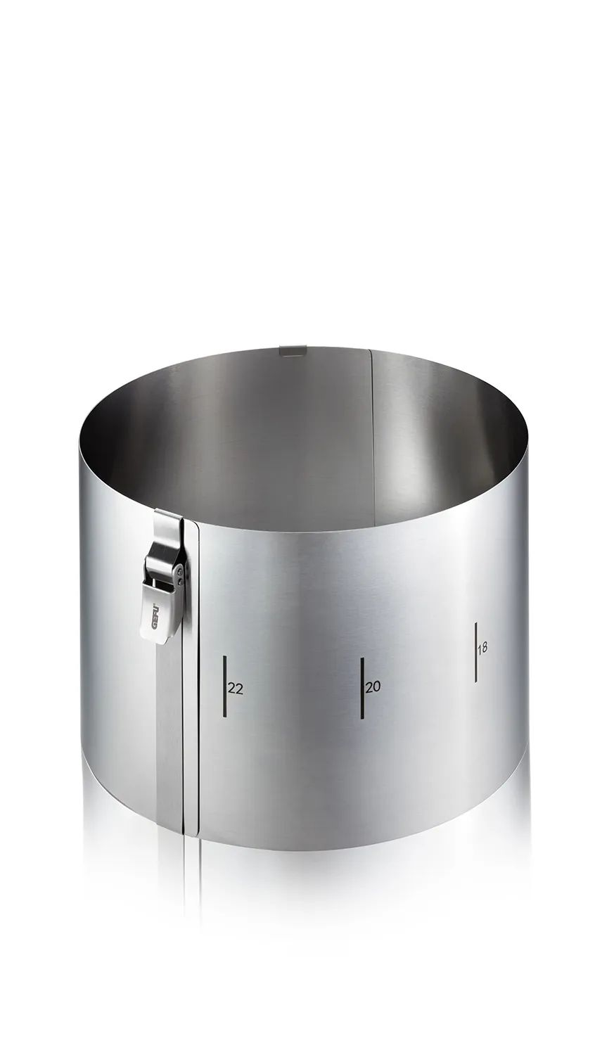 GEFU Tortenring TONDO CLIP, H 15 cm