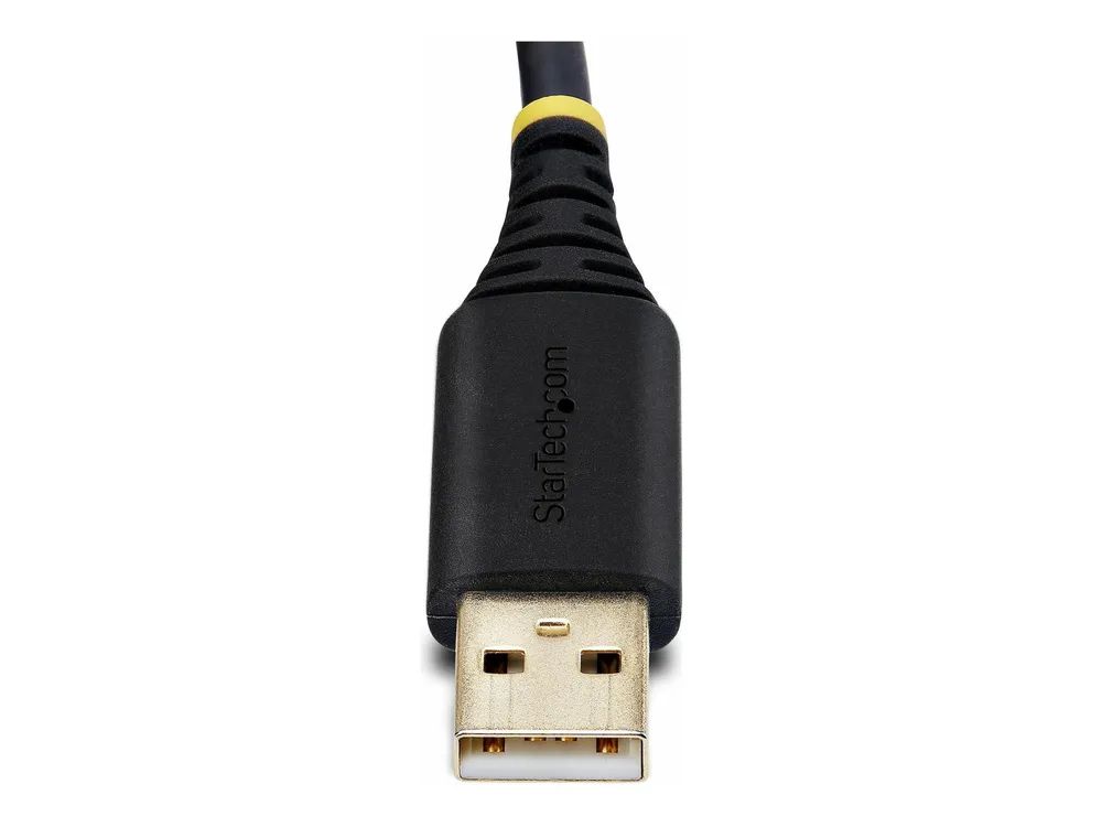 StarTech.com 3m USB Null Modem Kabel, FTDI, USB-A zu RS232 Adapter - Kabel USB / seriell - USB (M)