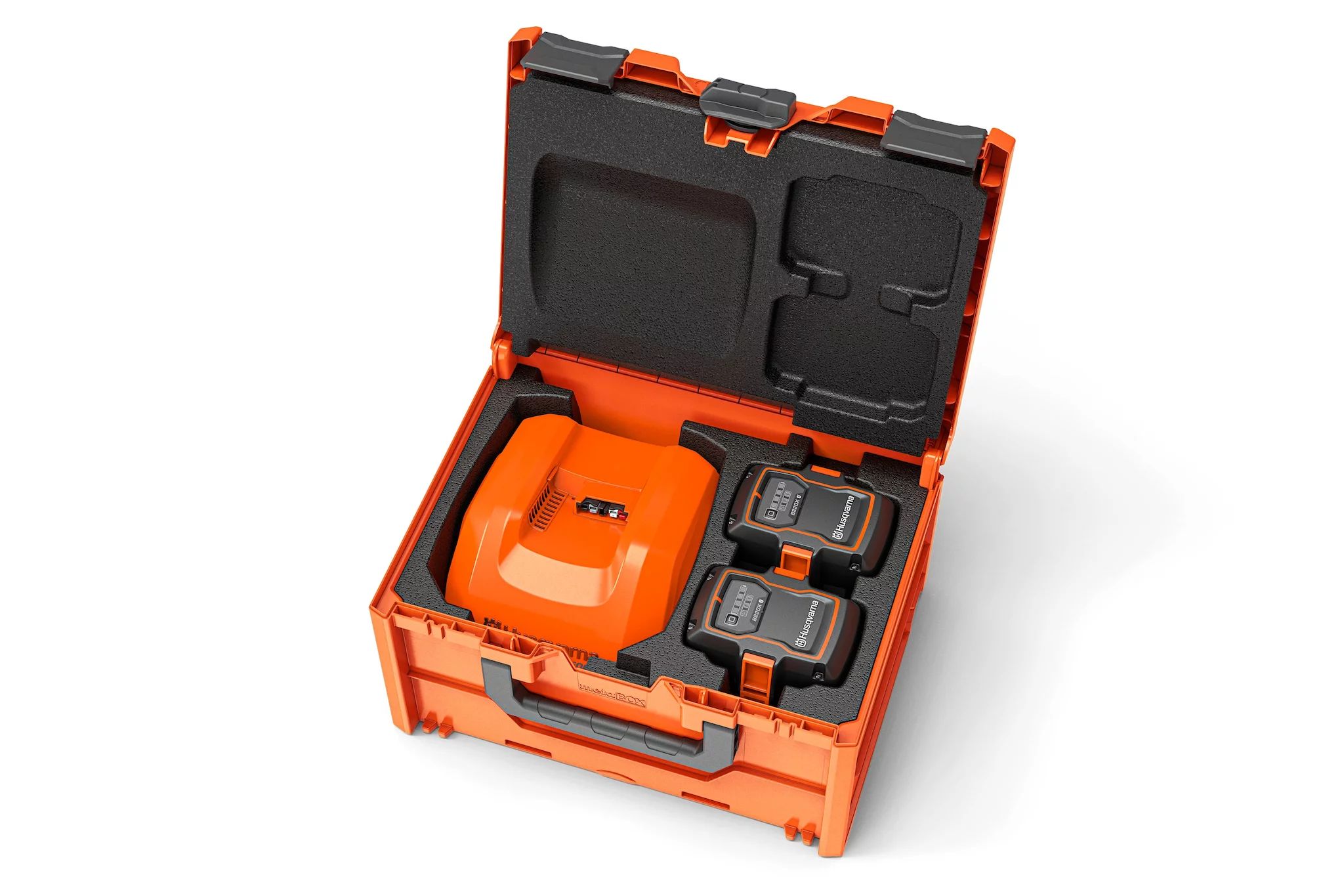 Husqvarna Akku Box M inkl. 2x B220X + 1x C500X