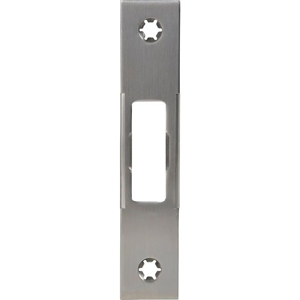 BKS Schließblech für MFV Secury Zusatzfalle 1-flg. Flach 24 x 3 x 120, Edelstahl
