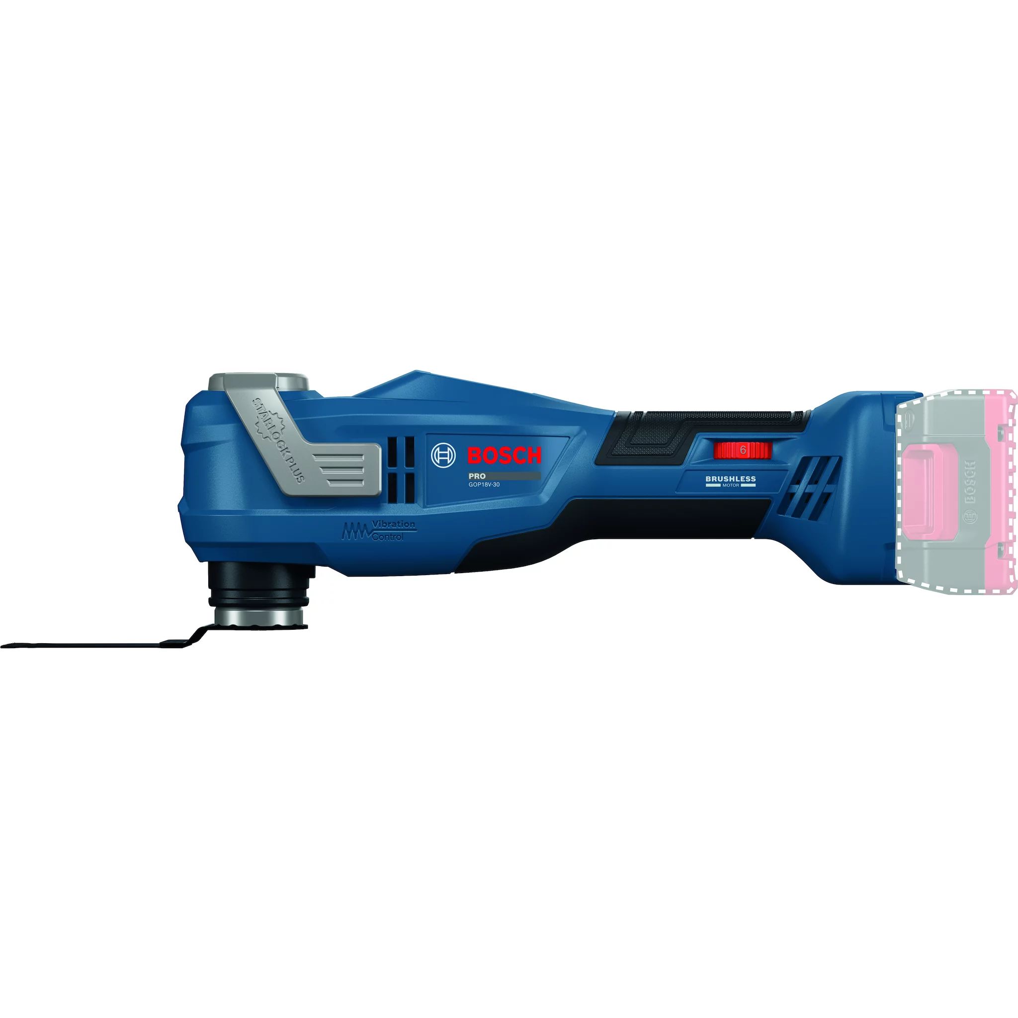 Bosch GOP18V-30 Akku-Multifunktionswerkzeug solo