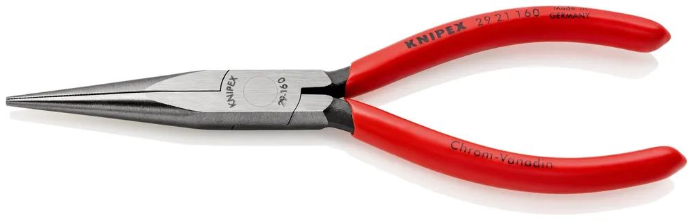 KNIPEX Telefonzange mit Kunststoff überzogen schwarz atramentiert 160 mm