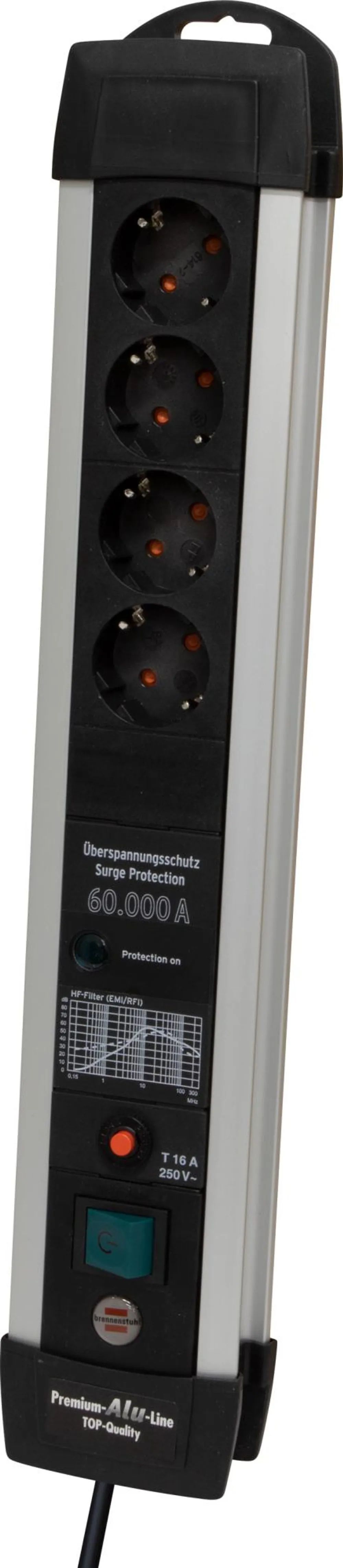 Brennenstuhl Premium-Protect-Line 4fach *DE*