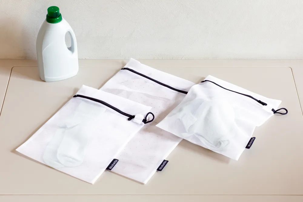 Brabantia Wäsche Schutzbeutel/Netz(3er-Set) - White