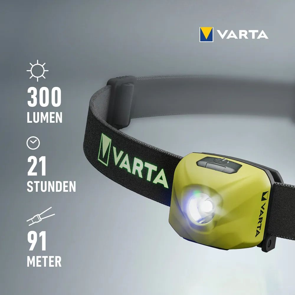 VARTA Outdoor Sports Ultralight H30R lime