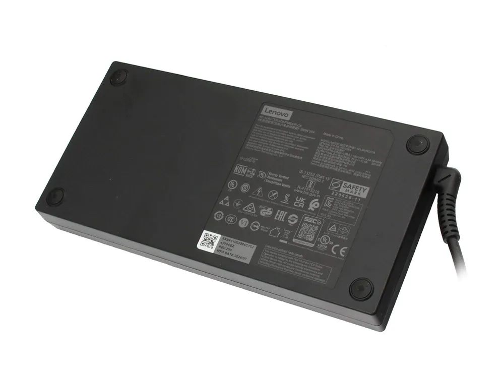 Lenovo AC Adapter 3P - Black - PC-/Server Netzteil - Thunderbolt