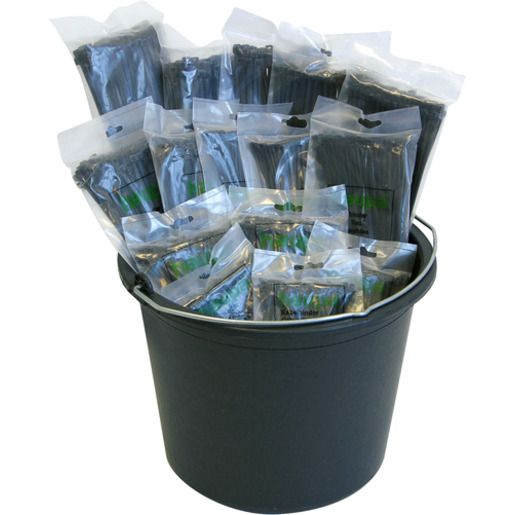 Haupa KABELBINDERSET SCHW.M.KÜBEL / HAUPA 300919 UV-BESTÄNDIG 300919
