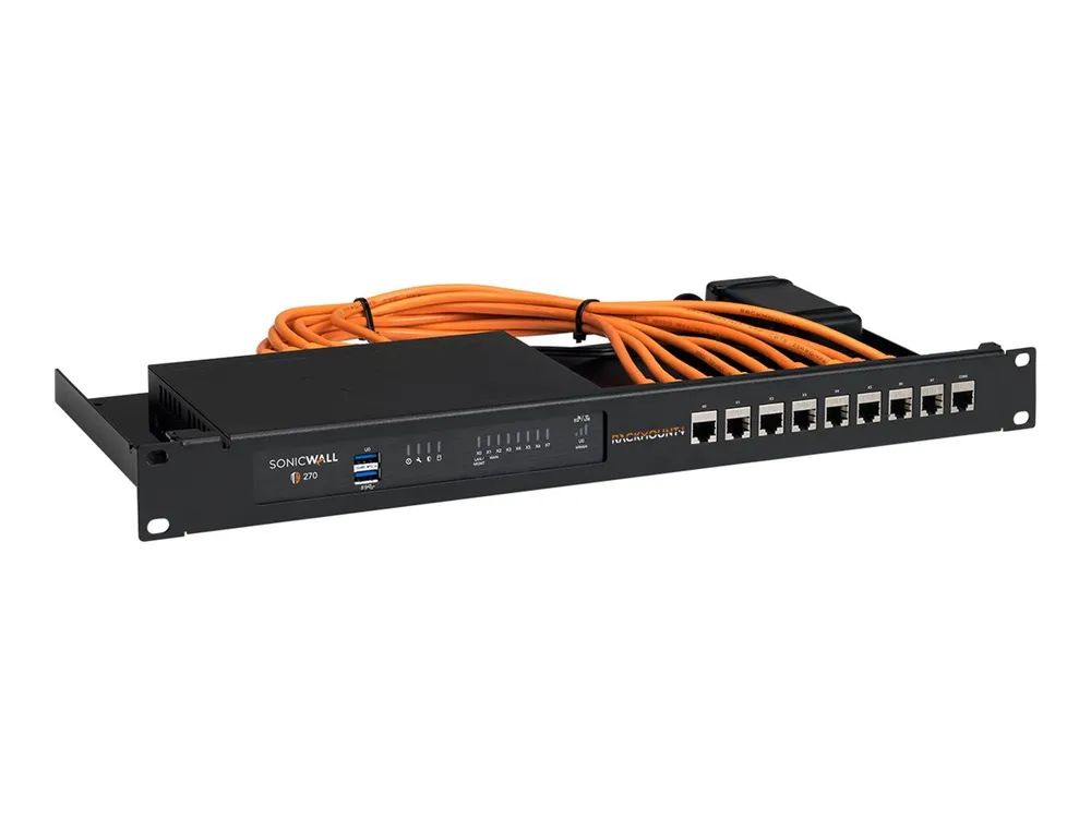 Rackmount.IT RM-SW-T11I - Montagesatz für Netzwerkgeräte - Rack montierbar - Jet Black - 1U - 48.3 cm (19")