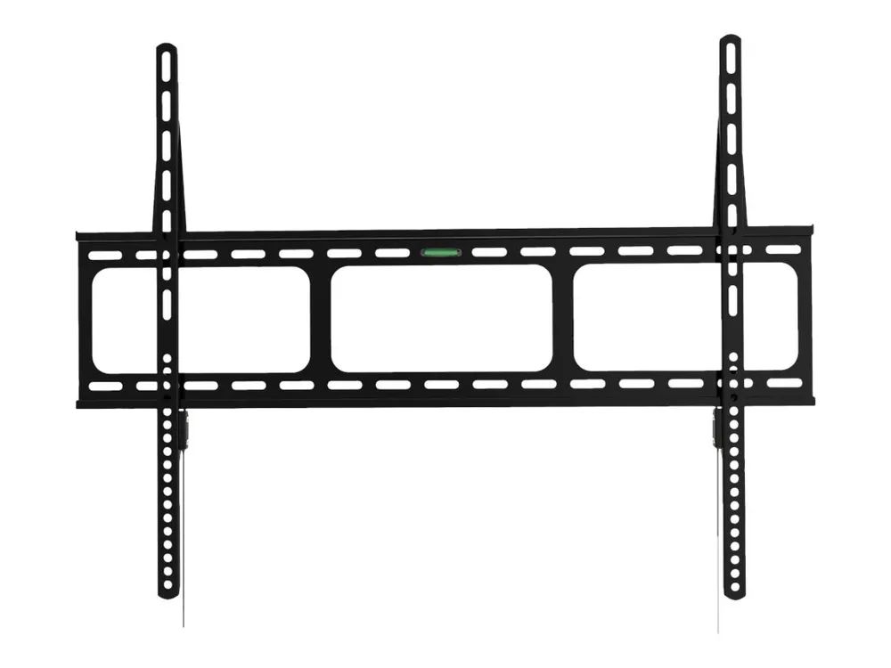 Techly Klammer - Ultra-dünn - für LCD TV - Schwarz - Bildschirmgröße: 106.7-203.2 cm (42"-80")