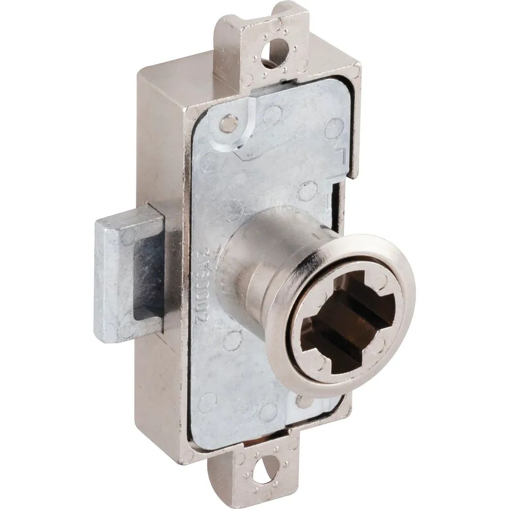 HETTICH PRESTIGE 2000 Zyl.-Drehstangenschloss Z23, Dornmaß 15, L20, vernickelt