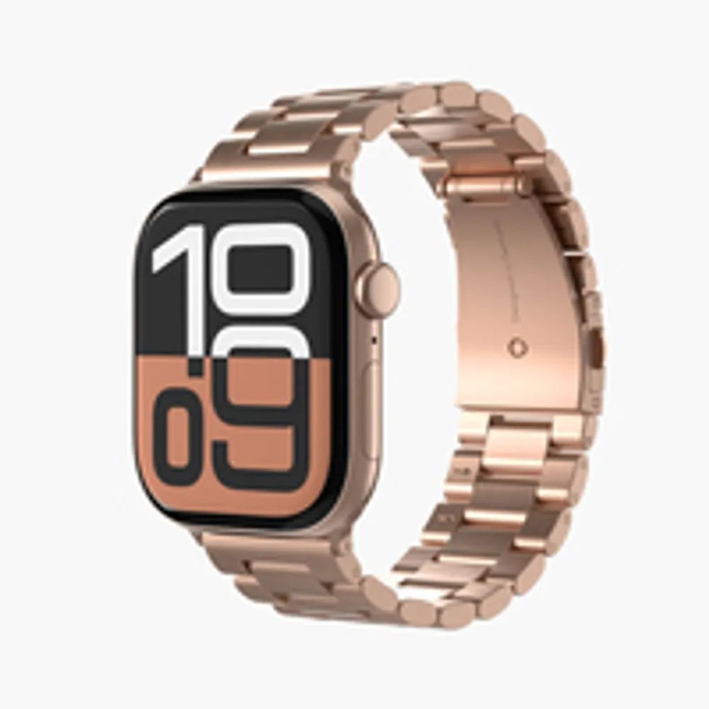 Vonmählen Gliederarmband 2 für Apple Watch 44/45/46/rosegold