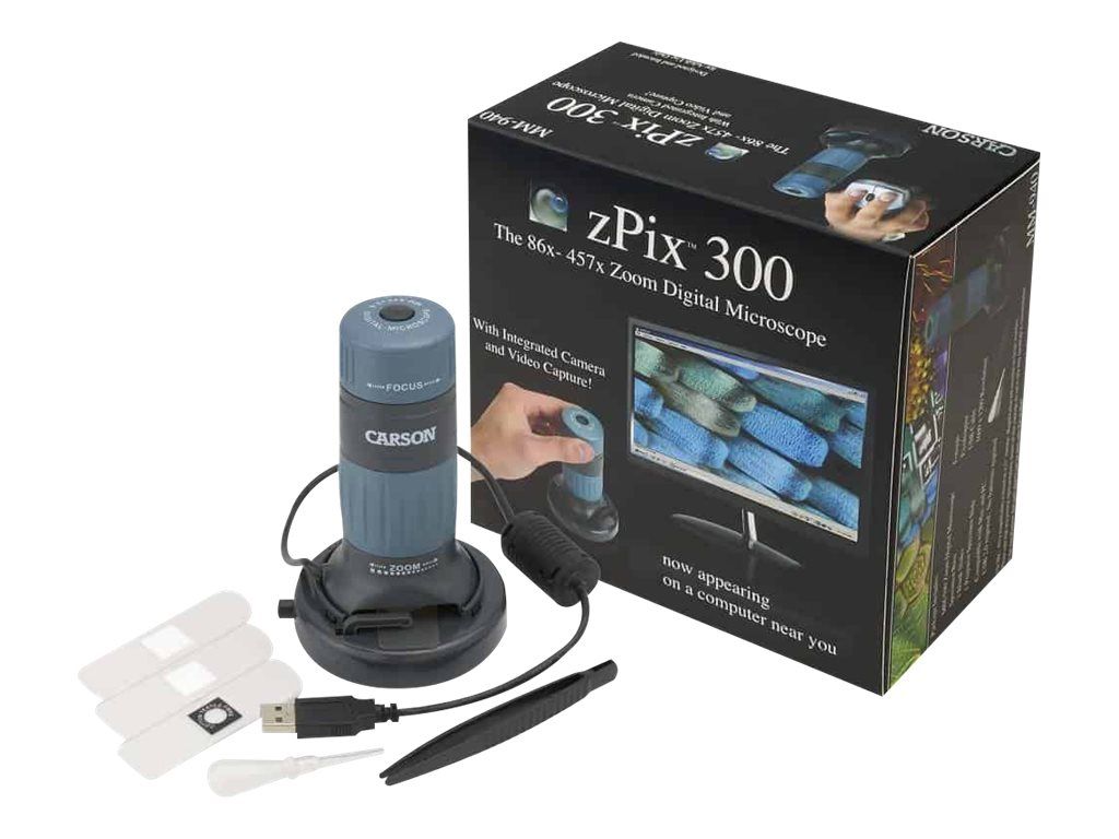 Carson zPix 300 - Mikroskop - Farbe - 2 MP - 1600 x 1200
