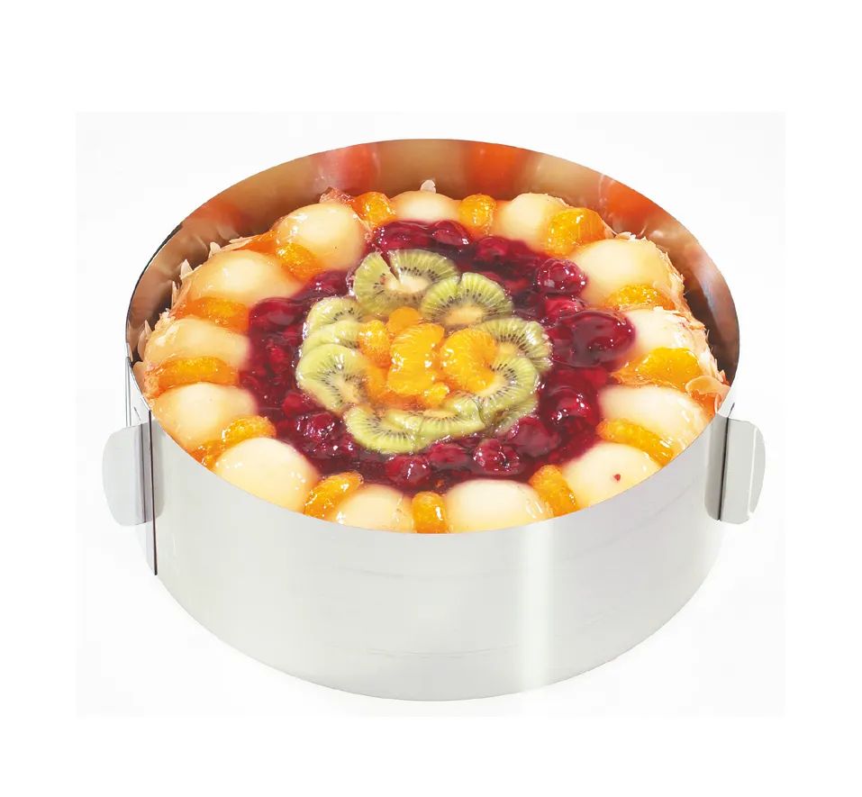 GEFU Tortenring TONDO XXL, H 10 cm