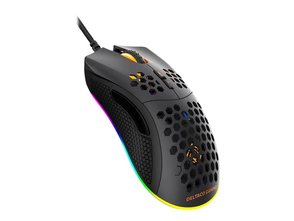 Deltaco GAMING DM210 - Maus - 7 Tasten - kabelgebunden