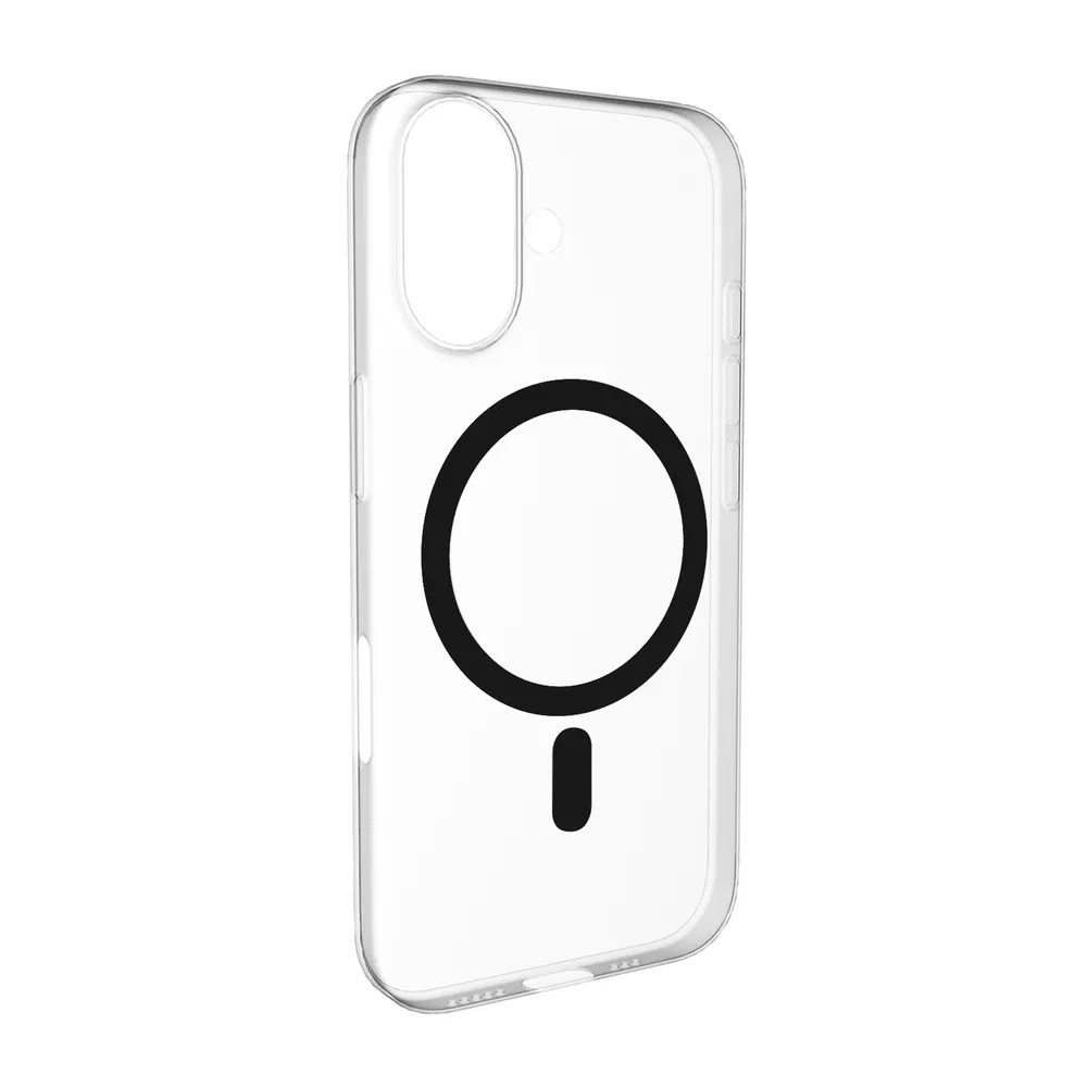 PURO LITE MAG MagSafe kompatibles Cover für iPhone 17, schwarz