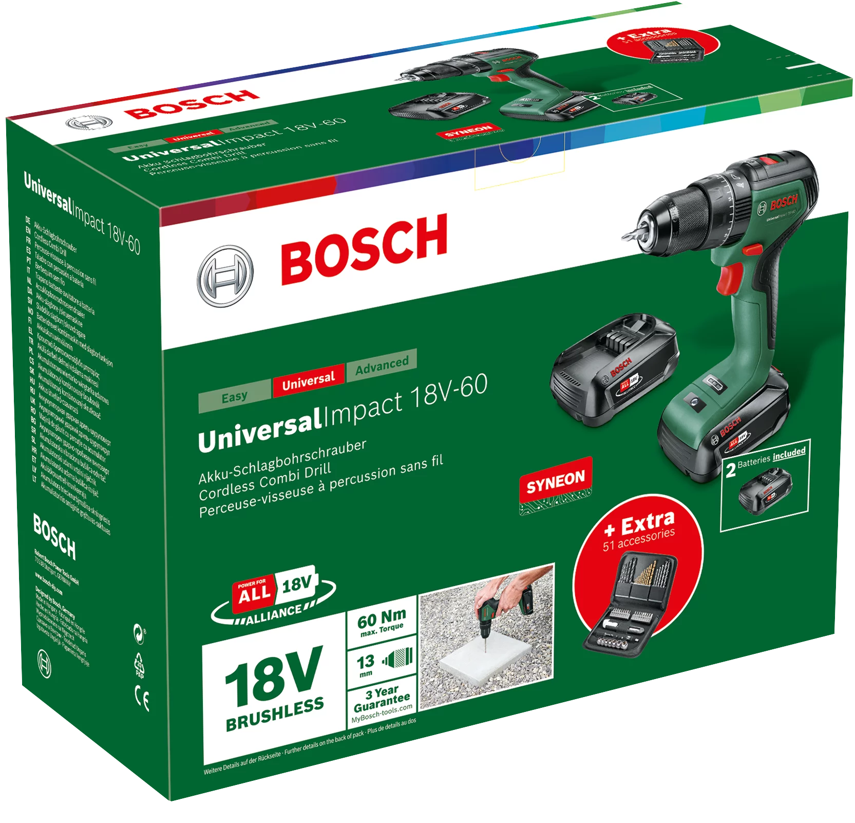 Bosch UniversalImpact 18V-60