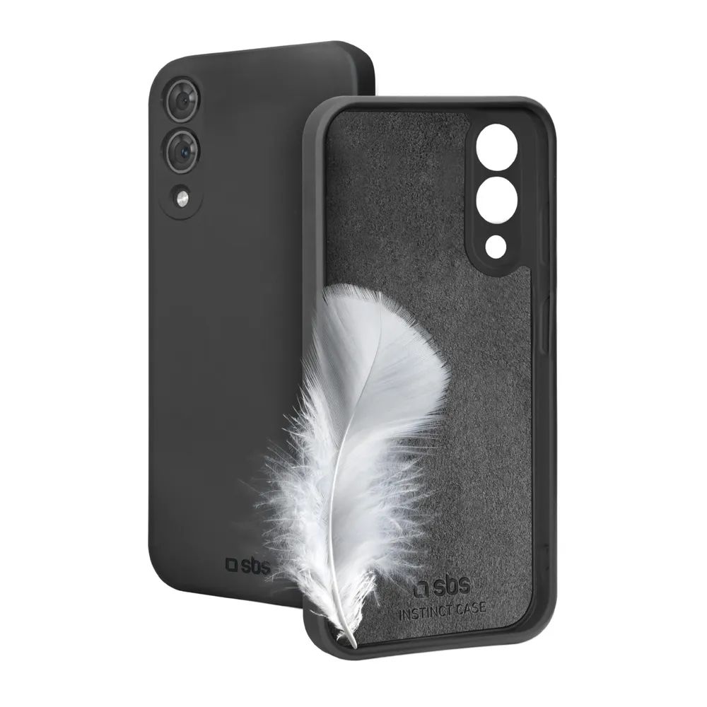 SBS INSTINCT Cover für Galaxy S25 EDGE, schwarz