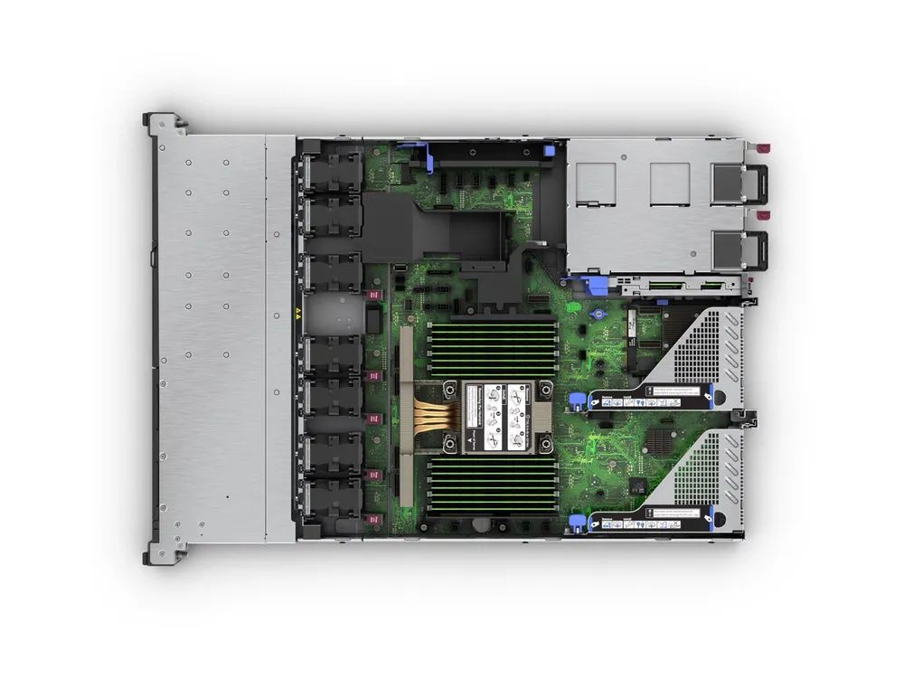 HPE ProLiant DL320 Gen11 - Server - Rack-Montage - 1U - zweiweg - 1 x Xeon Silver 4510 / 2.4 GHz - RAM 64 GB - SATA/SAS/NVMe - Hot-Swap 6.4 cm (2.5")