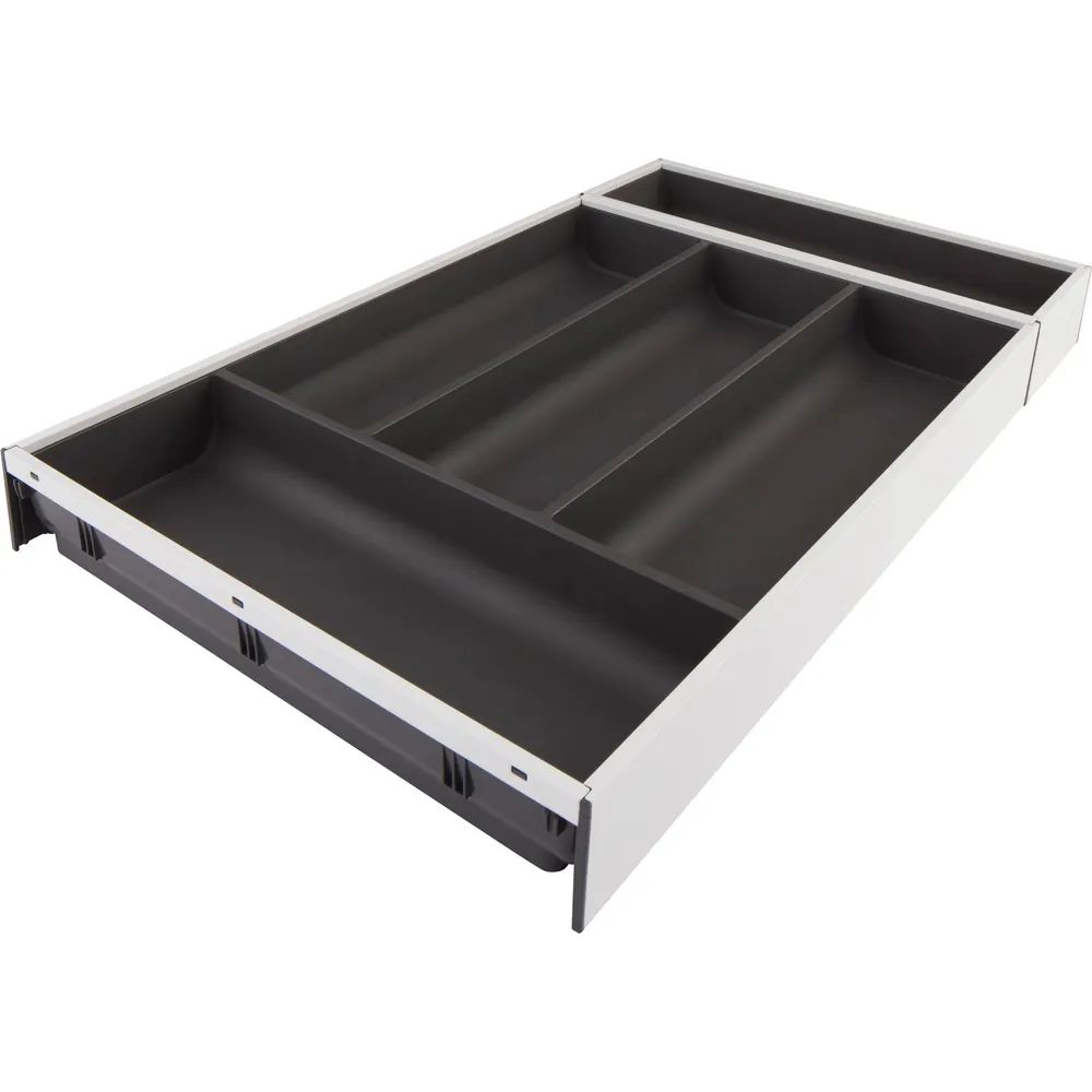 BLUM AMBIA-LINE Besteckeinsatz NL550mm,B300mm, Stahl SW/OG