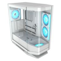 Cougar Gehäuse Midi-Tower FV270 ARGB Weiß - Midi/Minitower - ATX