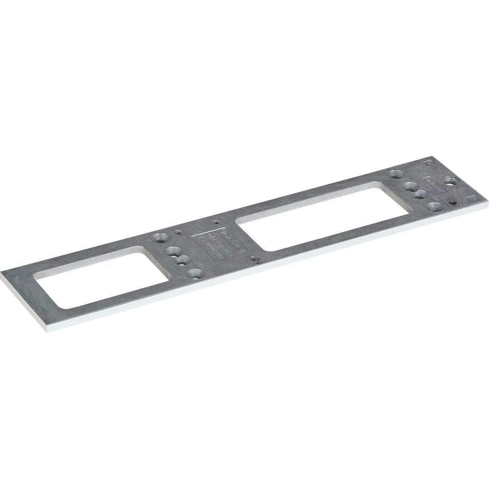 GEZE Montageplatte für TS 4000/5000, weiß RAL 9016