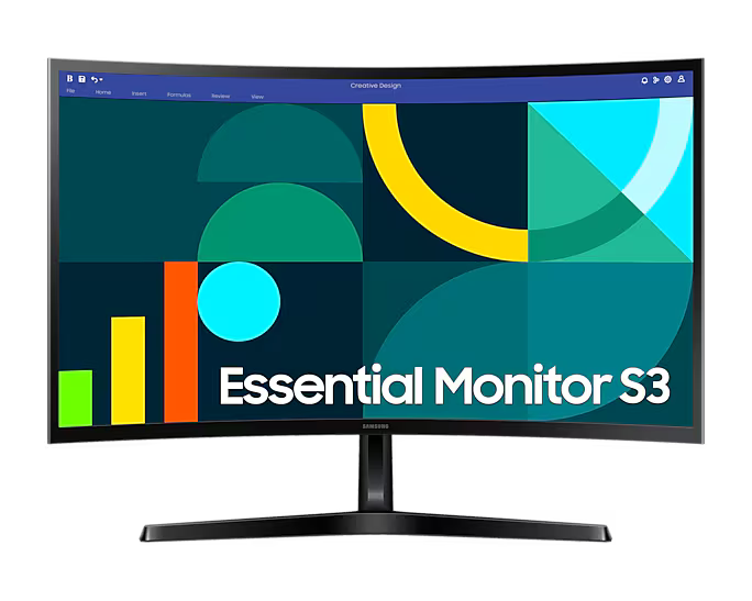 Samsung S27D366GAU - S36GD Series - LED-Monitor - gebogen - 68.6 cm (27")