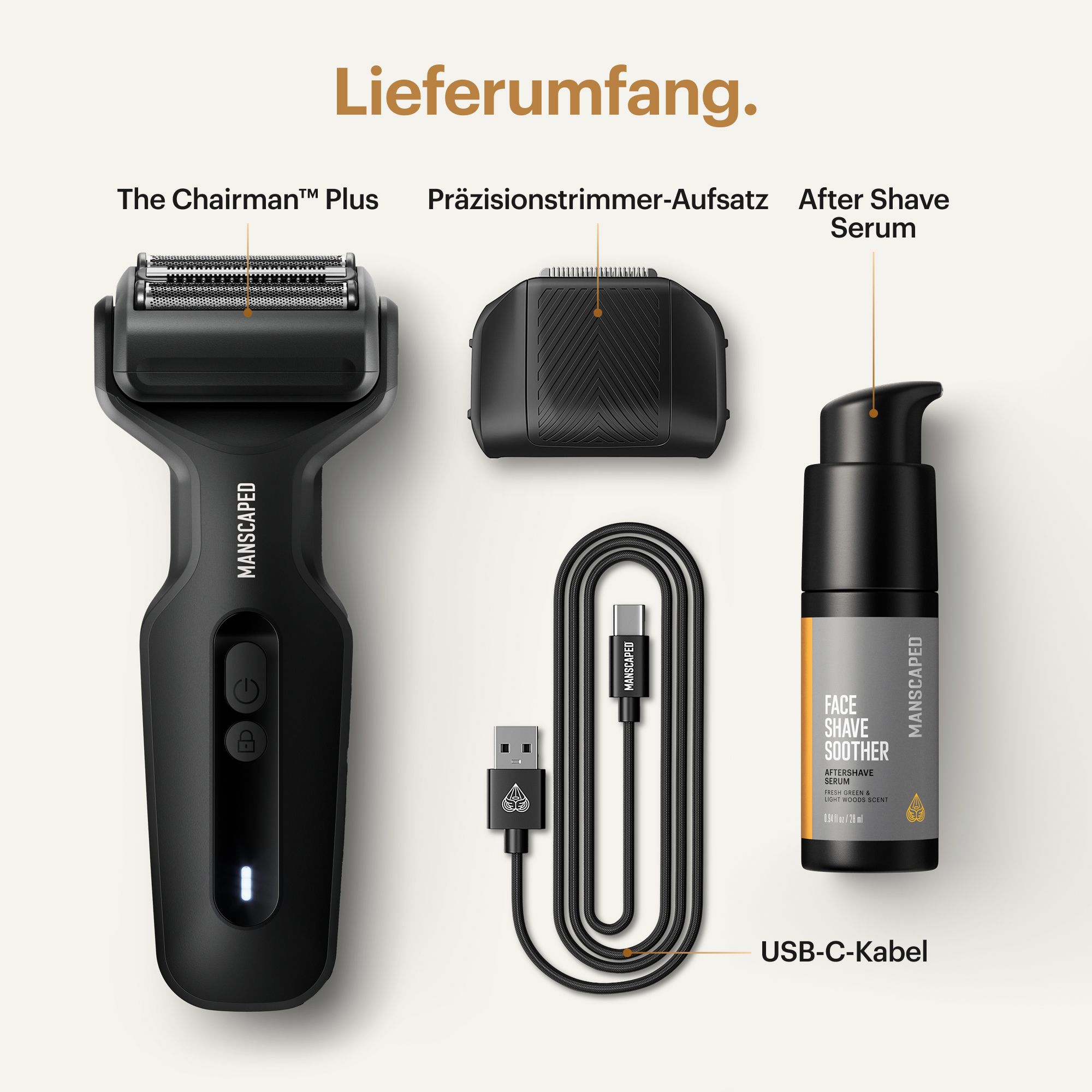 Manscaped The Chairman Plus Essentials