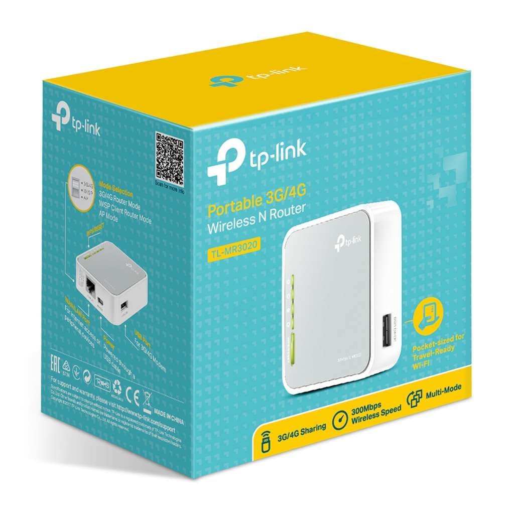 TP-LINK TL-MR3020 - Wireless Router 2,4 GHz