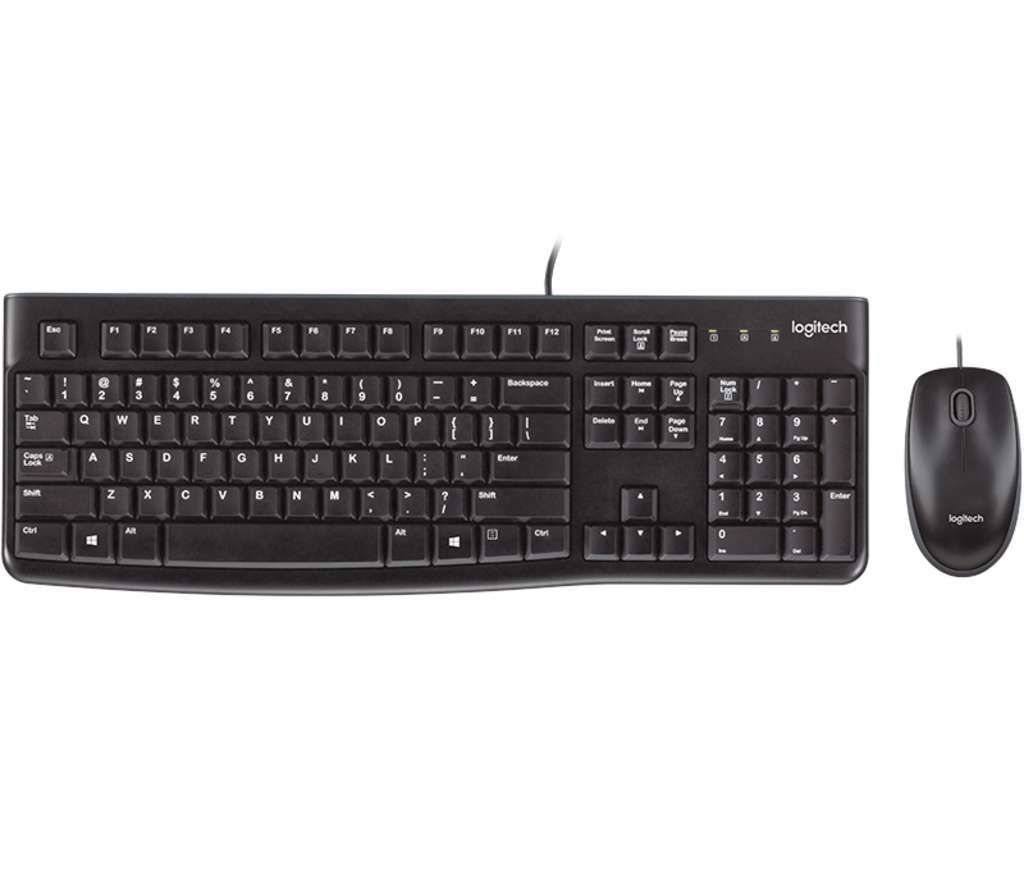 Logitech Desktop MK120 - Tastatur-und-Maus-Set