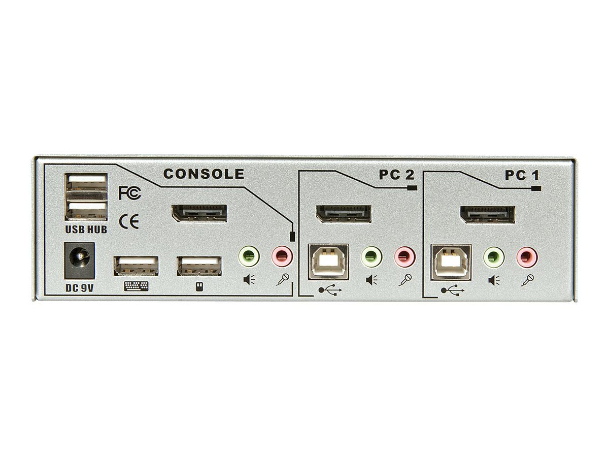 Lindy KVM Switch Pro - KVM-Switch - 2 x KVM port(s)