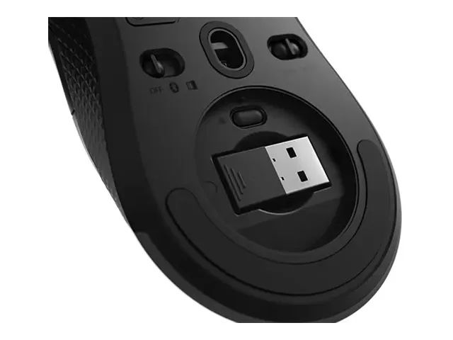 Lenovo Legion M600 Gaming Mouse - Maus - rechts- und linkshändig - optisch - 8 Tasten - kabellos, kabelgebunden - Bluetooth, 2.4 GHz, USB 2.0 - kabelloser Empfänger (USB)