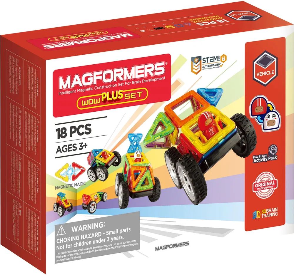 Magformers GmbH Magformers Wow Plus Set 18 teilig