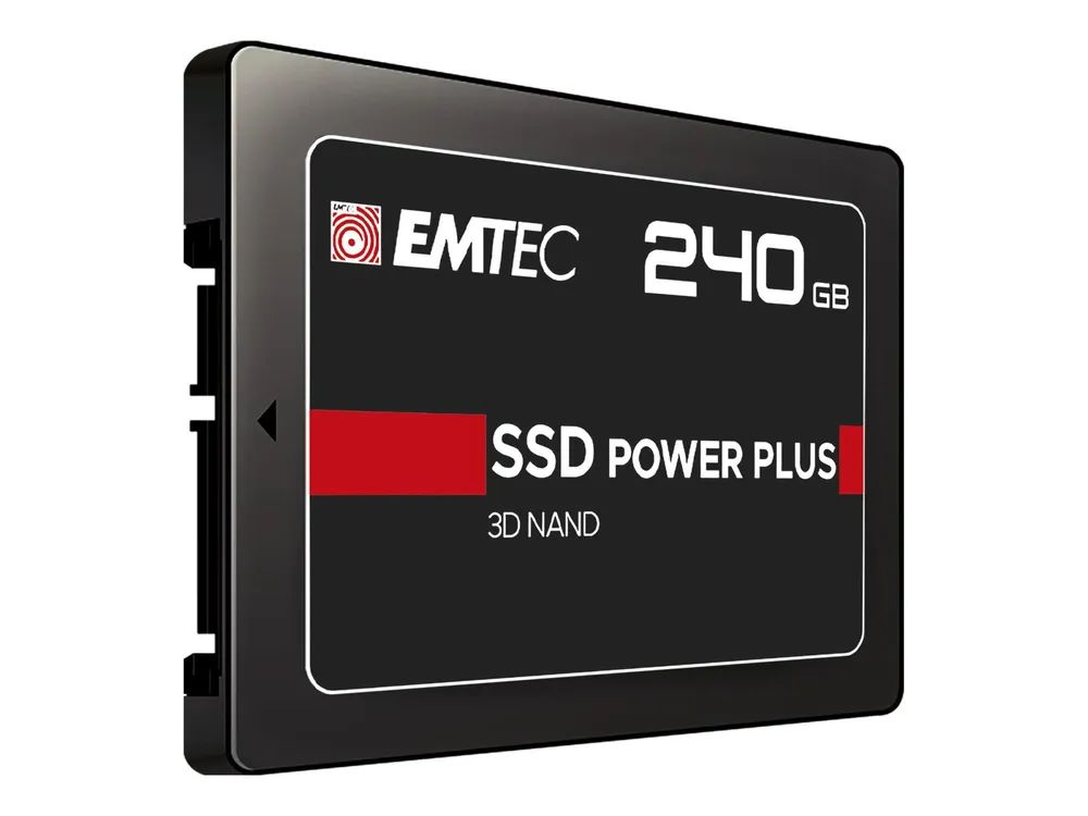 EMTEC X150 Power Plus 3D NAND - SSD - 240 GB - intern - 2.5" (6.4 cm)