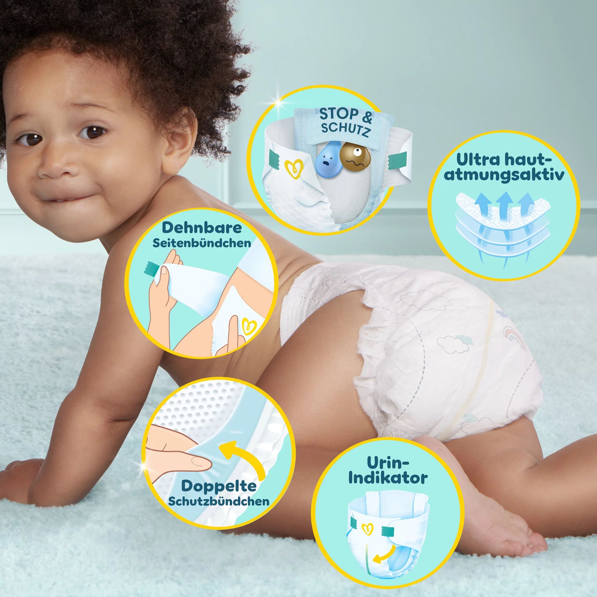 Pampers Premium Protection Gr.3 Midi 6-10kg Single Pack