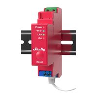 Shelly Pro 1PM - Halbleiterrelais - Pink - 802.11b - 802.11g - Wi-Fi 4 (802.11n) - 2,4 GHz - 30 m - 13,34 dBmW