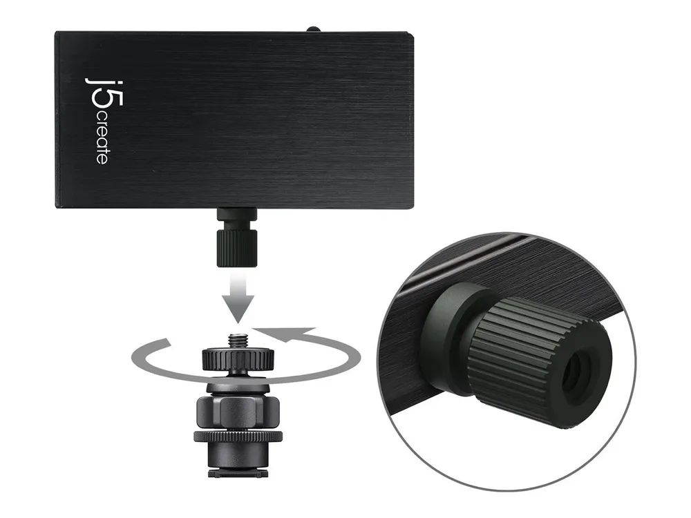 j5create JVA02-N - Videoaufnahmeadapter - USB-C 3.1