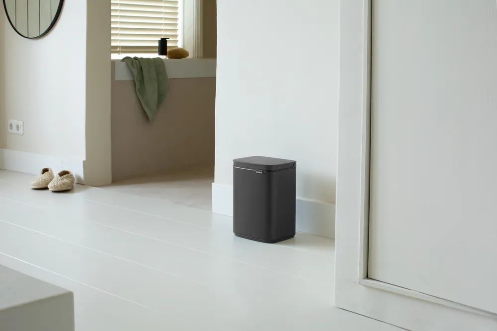 Brabantia Bo Mülleimer, 4L - Mineral Infinite Grey
