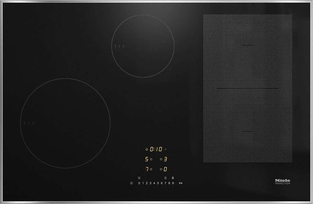 Miele Induktionskochfeld KM 7474 FR Edelstahlrahmen, 125 Edition
