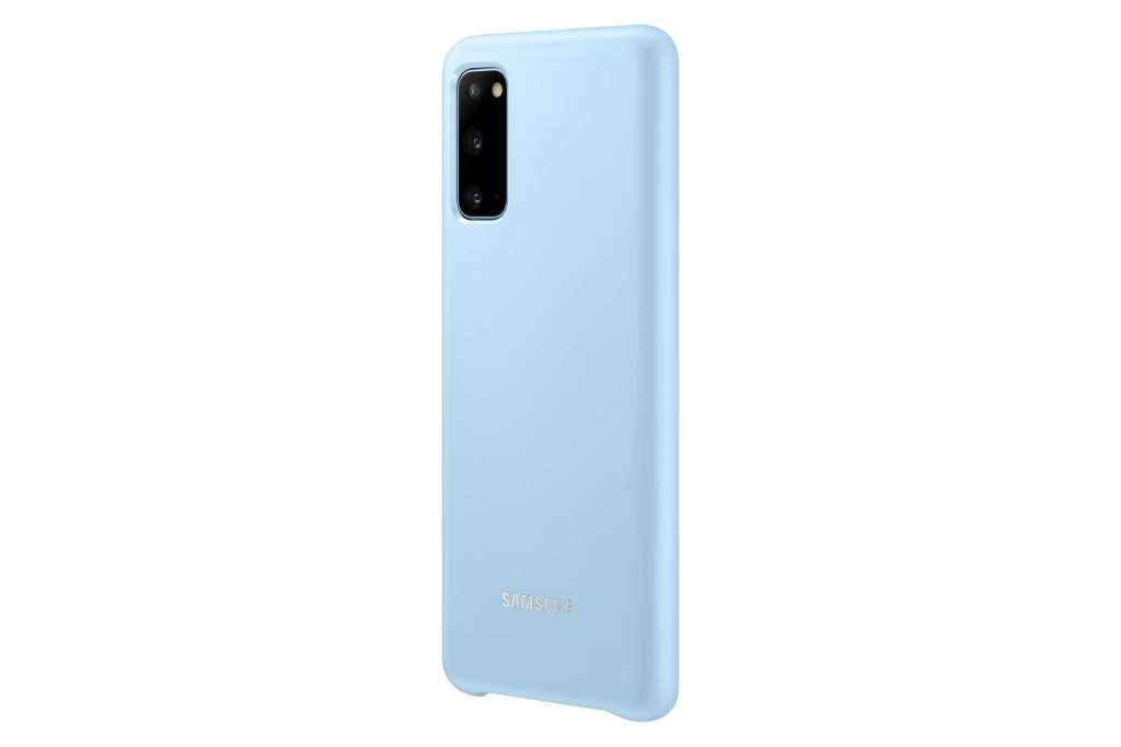 Samsung LED Cover "EF-KG980" für Galaxy S20, Hellblau