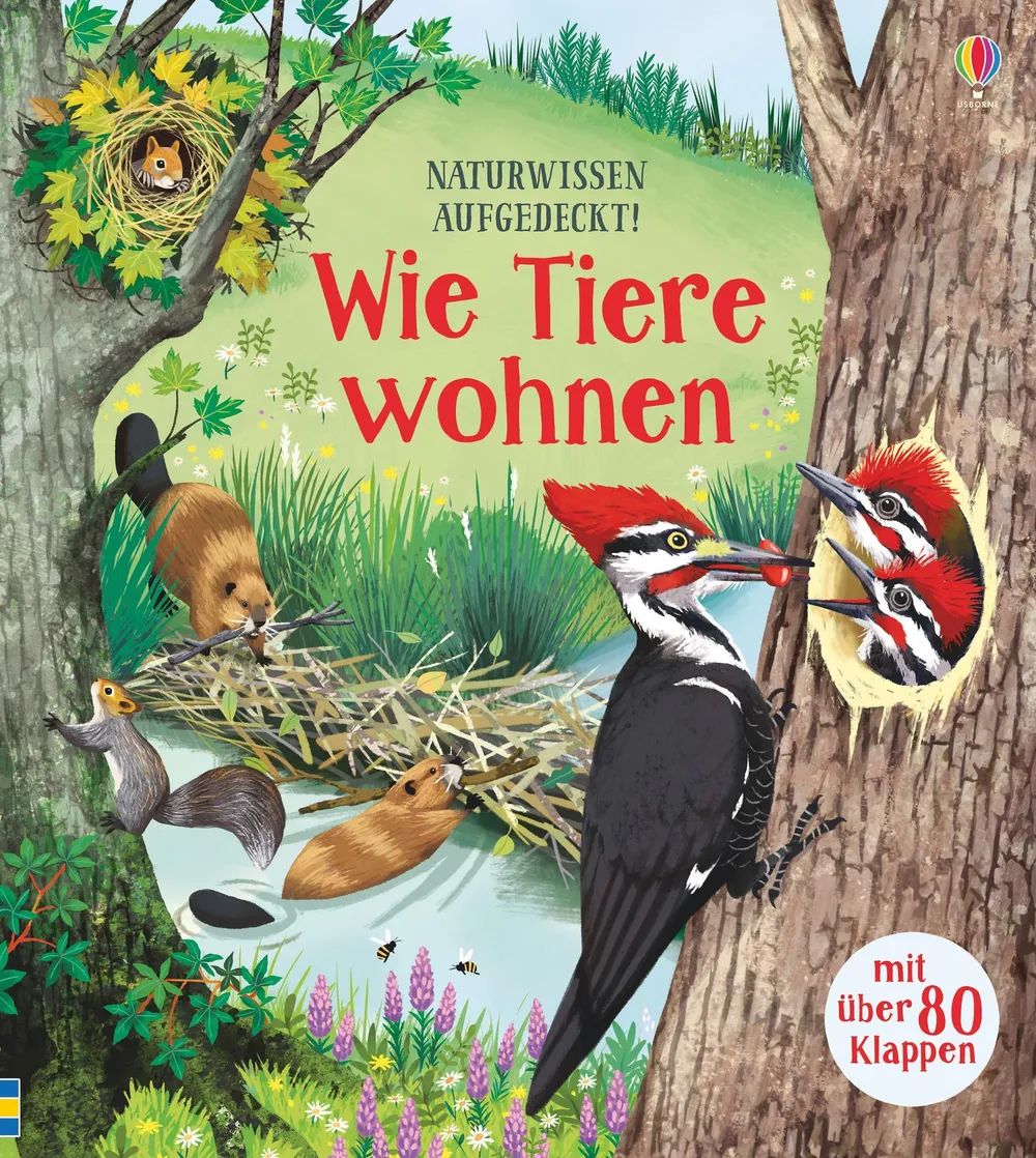dtv Verlagsgesellschaft mbH & Co.KG Naturwissen aufgedeckt! Wie Tiere wohnen