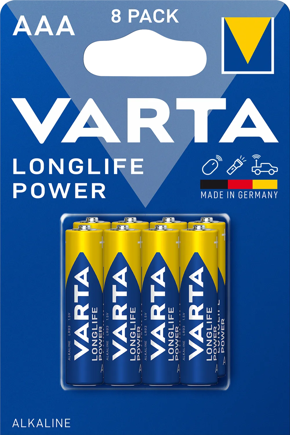 VARTA LONGLIFE Power AAA Blister 8