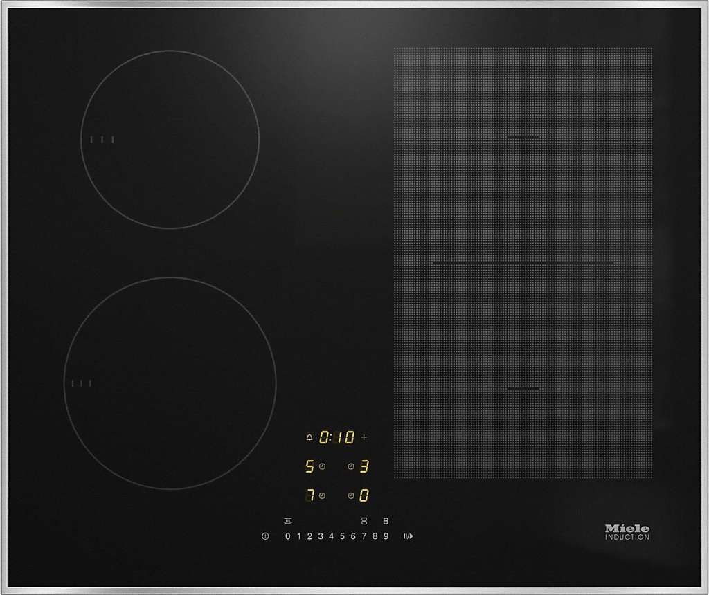 Miele Induktionskochfeld KM 7464 FR Edelstahlrahmen