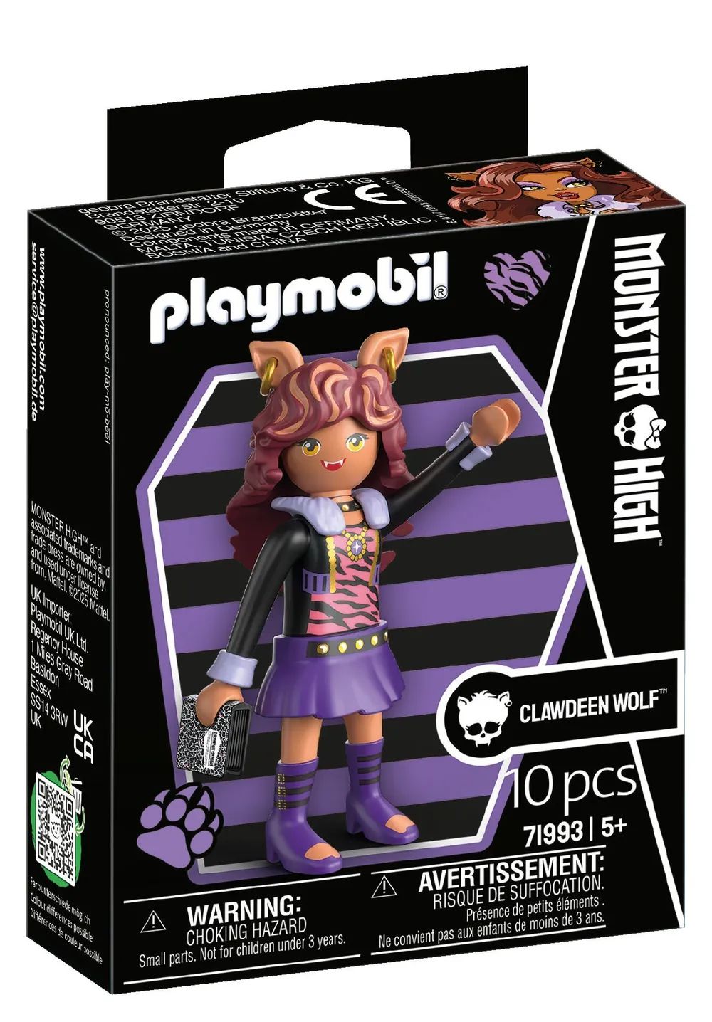 geobra Brandstätter Stiftung & Co.K PLAYMOBIL X Monster High Clawdeen Wolf™