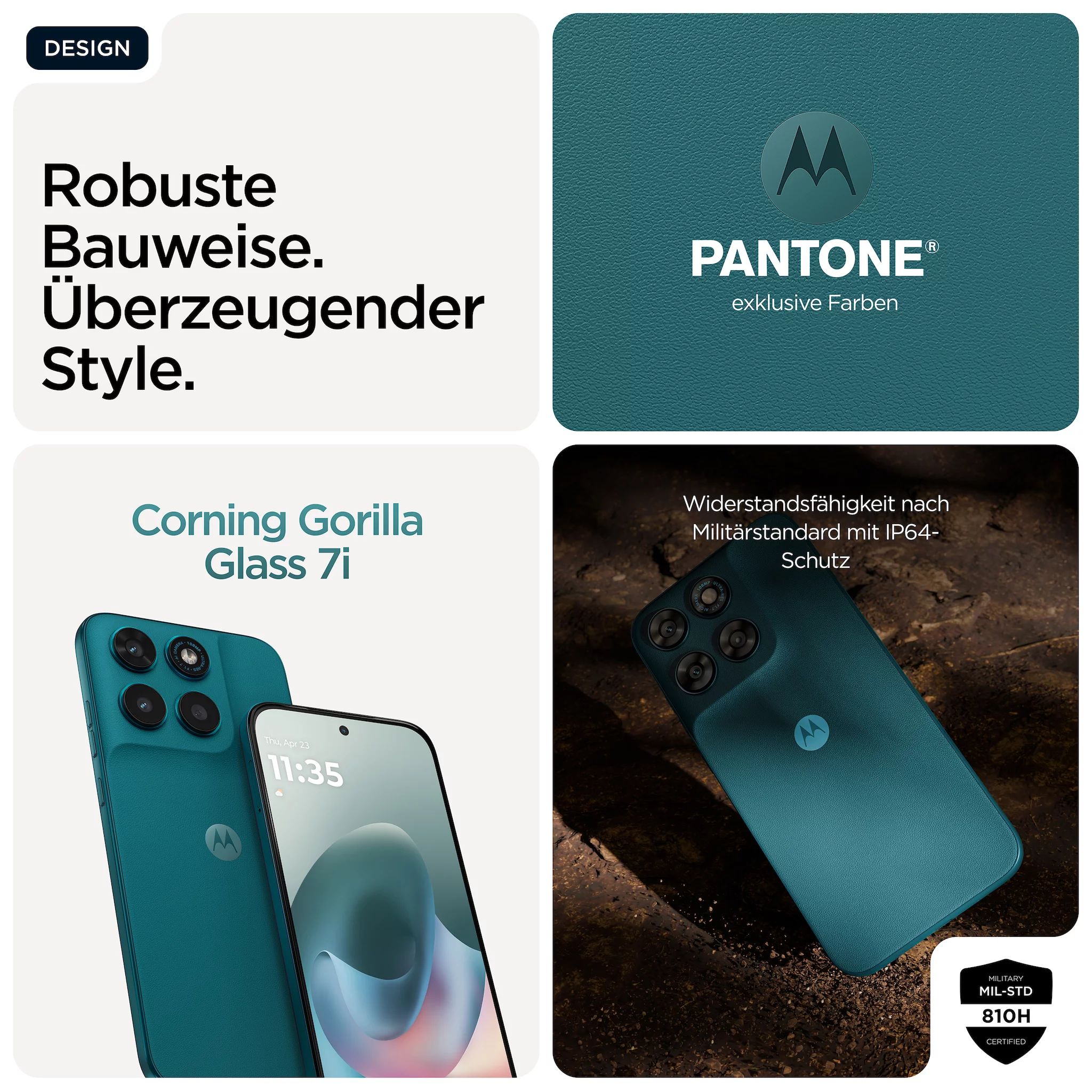 Motorola Moto g77 8/256GB, PANTONE Shaded Spruce