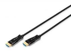 DIGITUS HDMI AOC Hybrid Glasfaserkabel, UHD 4K, 10 m