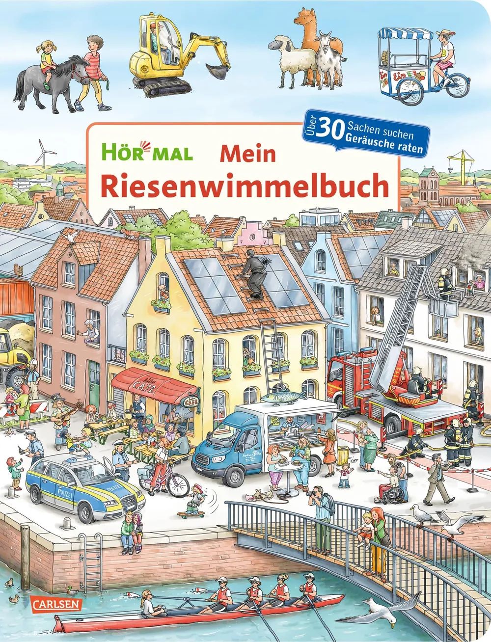 Carlsen Verlag GmbH Hör mal Riesenwimmelbuch