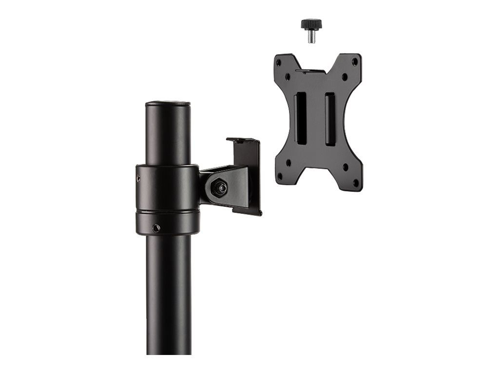 LogiLink Aufstellung - neigbar - für Monitor / Curved-Monitor - Stahl, Kunststoff - Schwarz - Bildschirmgröße: 43.2-81.3 cm (17"-32")