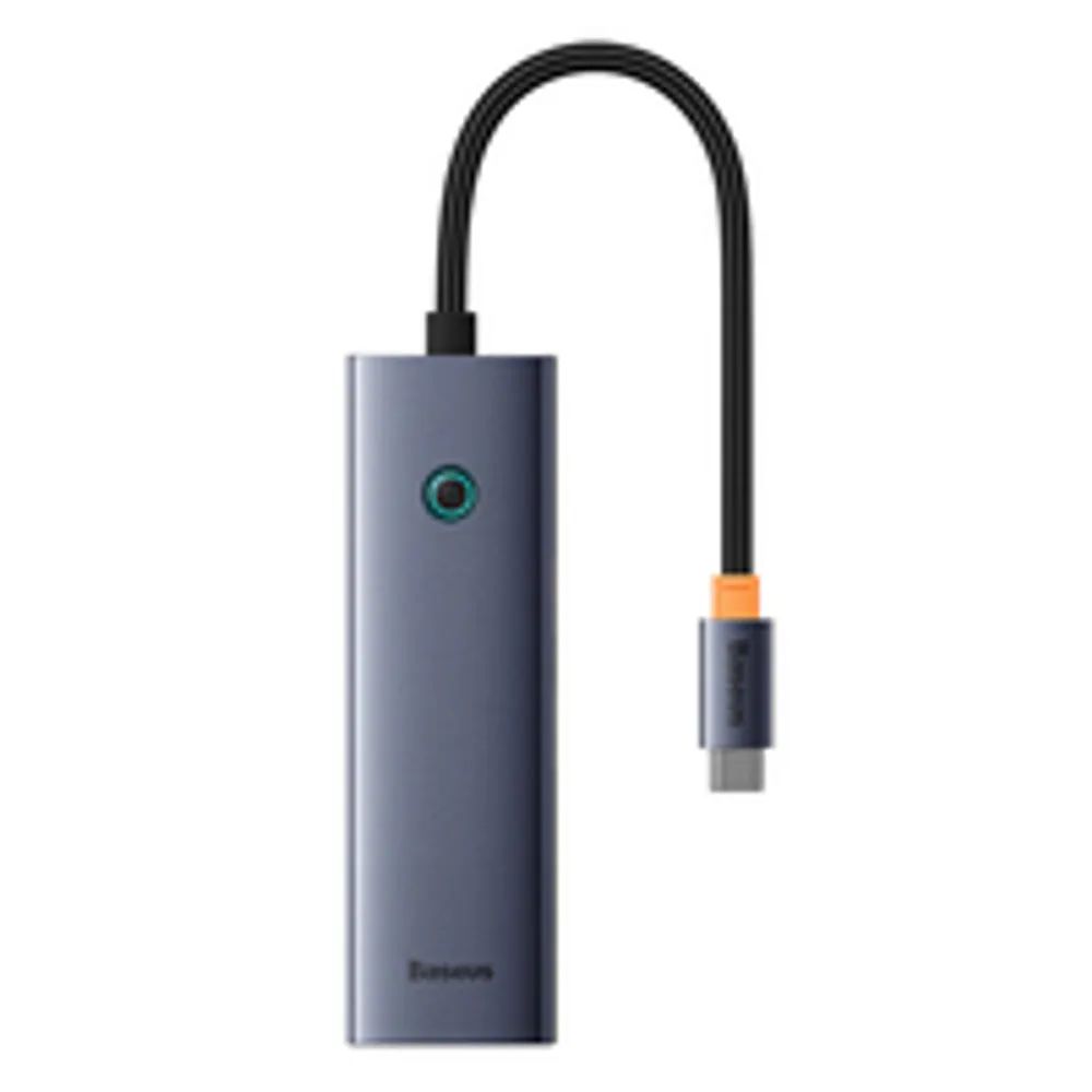 Baseus 4in1 Hub Baseus UltraJoy USB-C iki USB 3.0 (pilka erdv?)