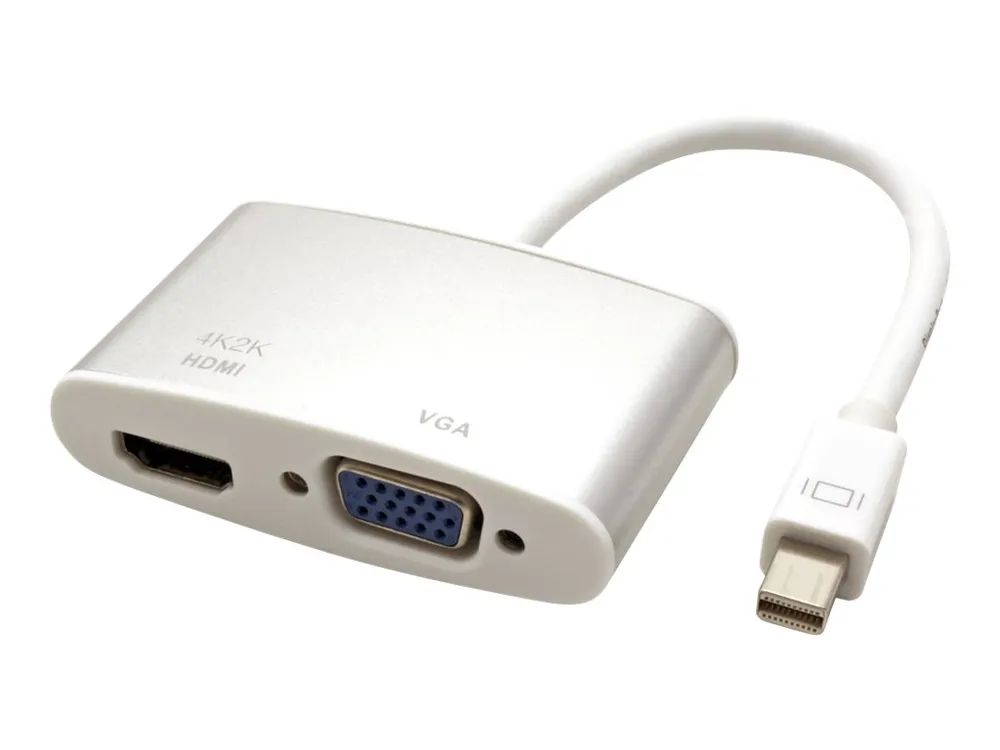 ROLINE Videokonverter - DisplayPort - HDMI, VGA