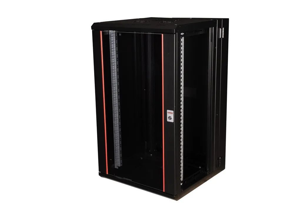 ROLINE Pro - Schrank Netzwerkschrank - zwei-teilig schwenkbar, 600 x 600 mm (B x T)
